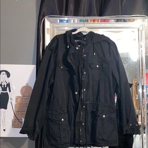 Black Anorak Jacket